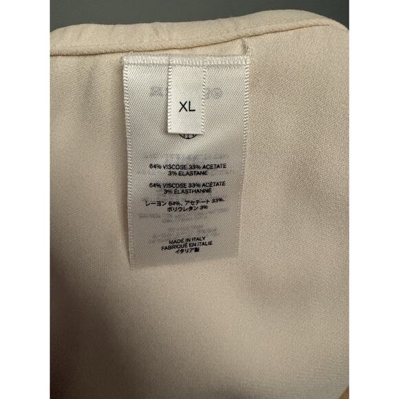 The Row Gala Wide Leg Cady Pants stretch Ivory Size XL $1090 Sold Out - Picture 5 of 8